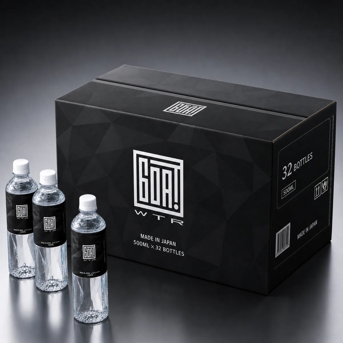 G.O.A.T WATER box of 32 bottles